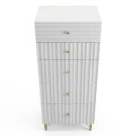 AVA – Tall 5 Drawer Chest - Dresser
