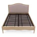 Anya – 150 cm Upholstered Bed with Low Footboard - Bed
