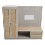 B280 - Closet Family Room-Left - Wardrobe & Armoire