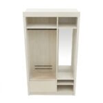 B280 - Built-In Closet (Right) Bunk Room (Height Reduced / Trim Kit To 3" Total) - Wardrobe & Armoire