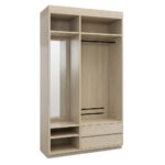 B280 - Custom Tall Built-In Closet (Left) - Wardrobe & Armoire