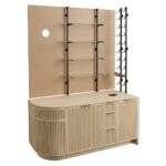 B280 - Curved Beverage Center - Counter
