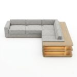 B280 - Deep Sectional Sofa (Left) - Sofa