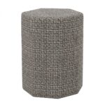 BNS - Upholstered Hex Side Table - Side Table