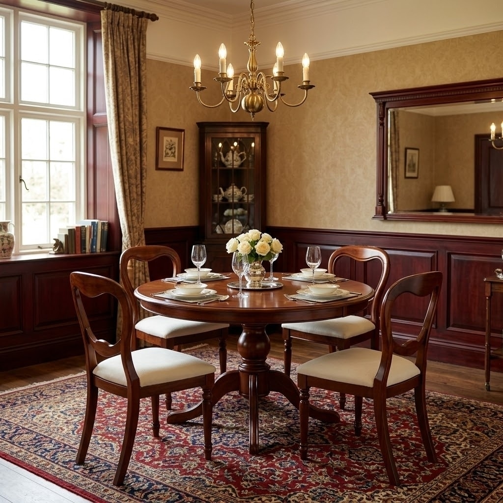 Dorchester Collection – 120 cm Round Dining Table - Dining Table - Image 5