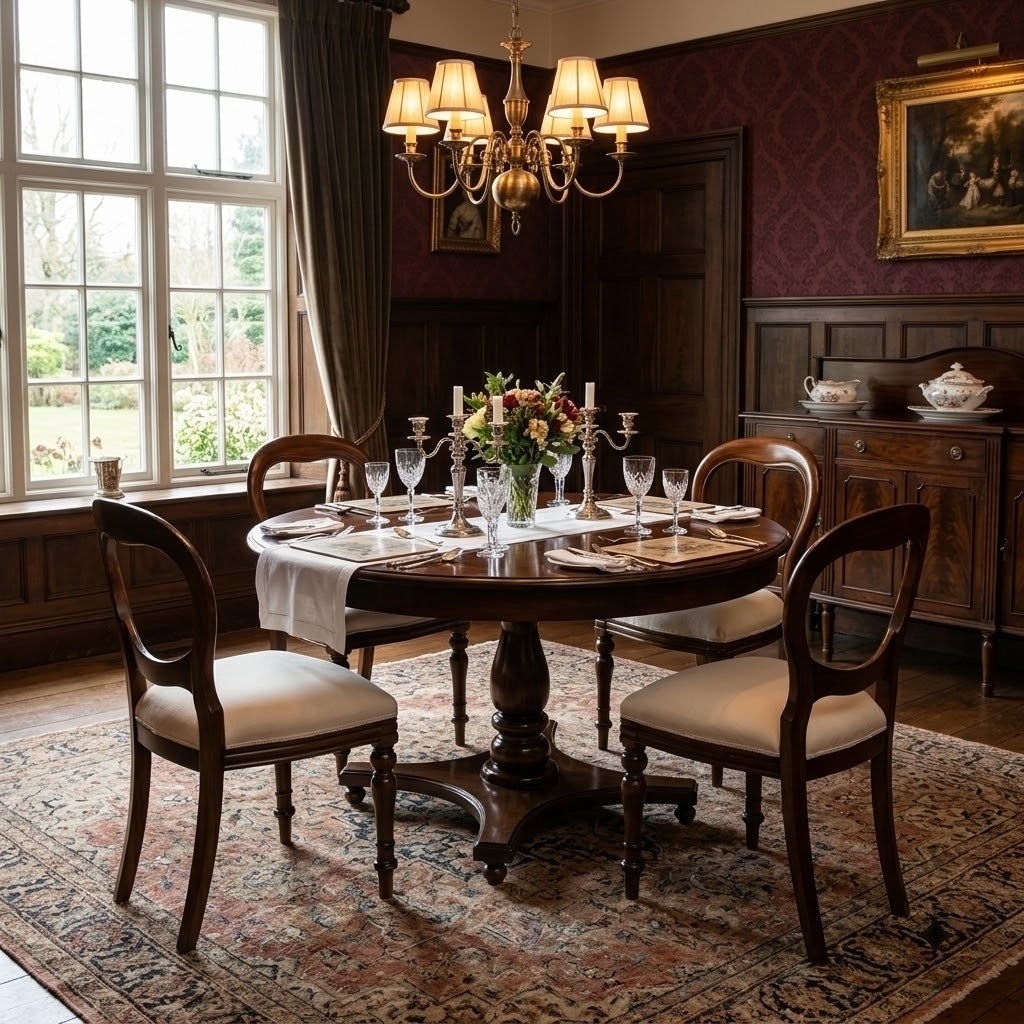 Dorchester Collection – 120 cm Round Dining Table - Dining Table - Image 6