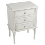 Juni Collection – 3 Drawer Bedside Table - Side Table