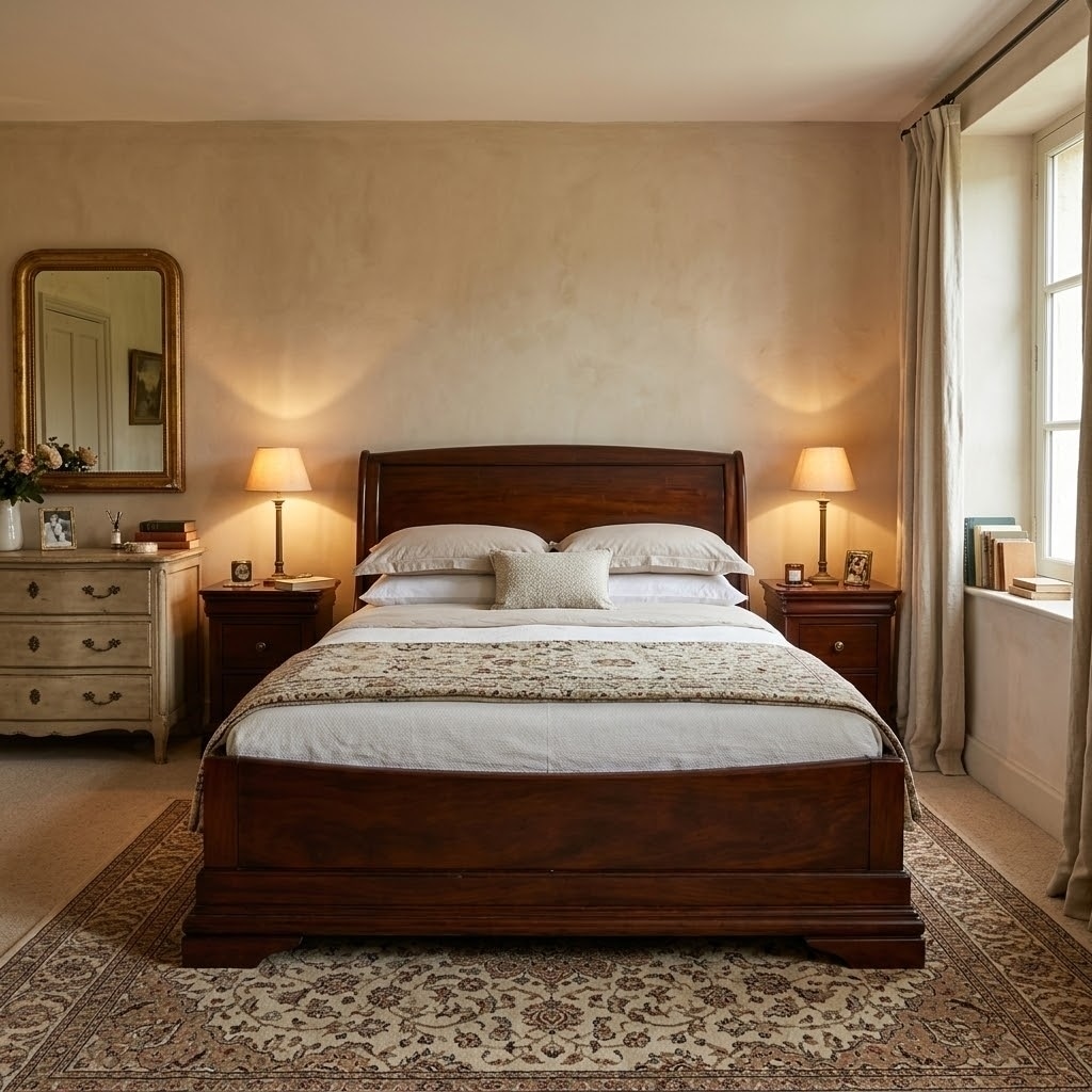 Normandie – Beadstead Low Footboard 135 cm - Bed - Image 3