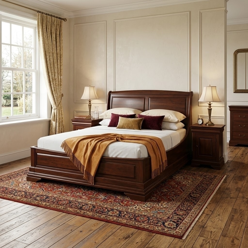 Normandie – Beadstead Low Footboard 150 cm - Bed - Image 2