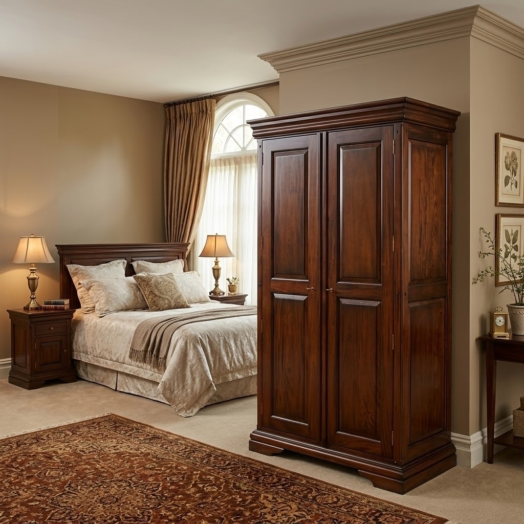 Normandie – Double All Hanging Wardrobe - Wardrobe & Armoire - Image 6