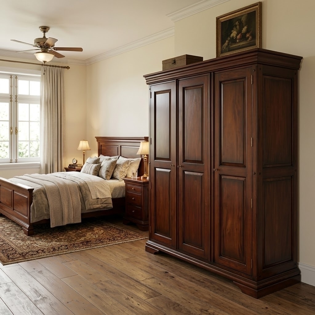 Normandie – Triple Wardrobe - Wardrobe & Armoire - Image 7