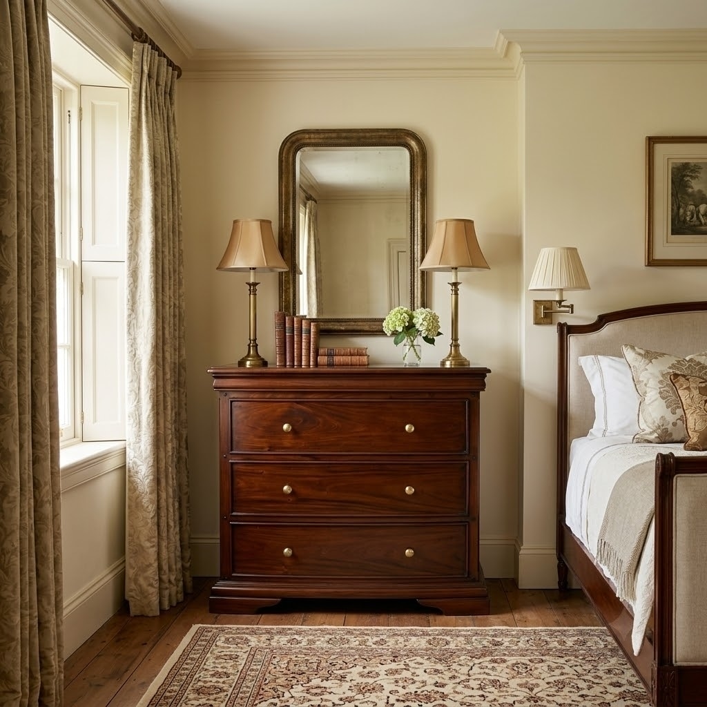 Normandie – 4 Drawer Chest - Dresser - Image 4