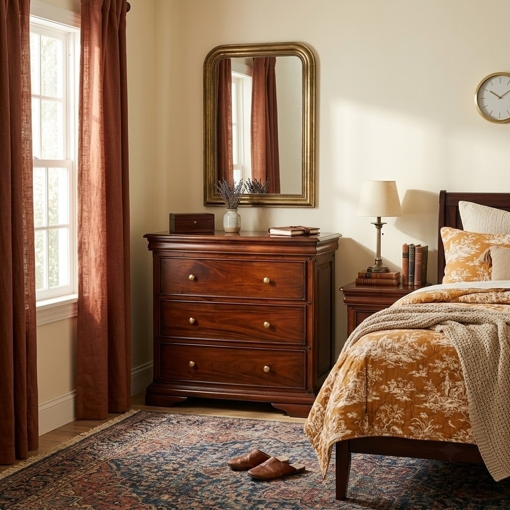 Normandie – 4 Drawer Chest - Dresser - Image 5
