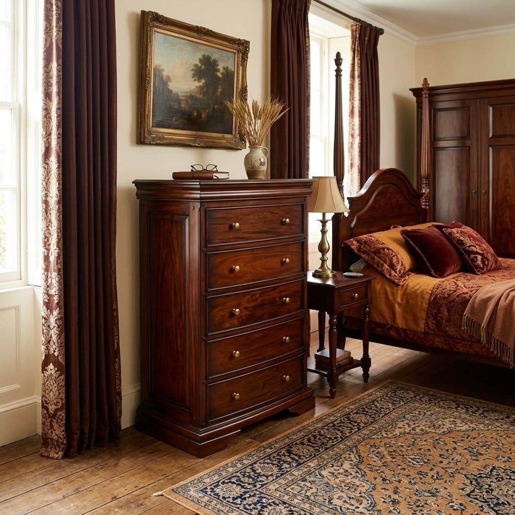 Normandie – 6 Drawer Chest - Dresser - Image 5