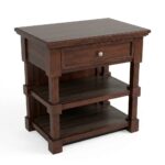 WBC P - Br3 Nightstand Locally Matched Knob - Side Table