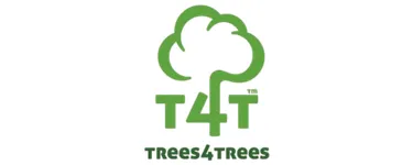 Trees4Trees T4T sustainability logo associated with Mebel International furniture manufacturer