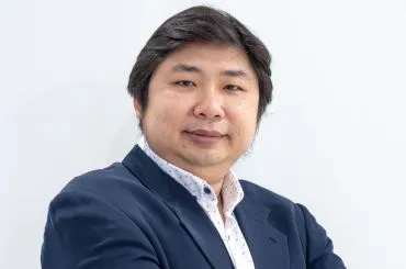 Portrait of Mr Chris at Mebel International furniture manufacturer office